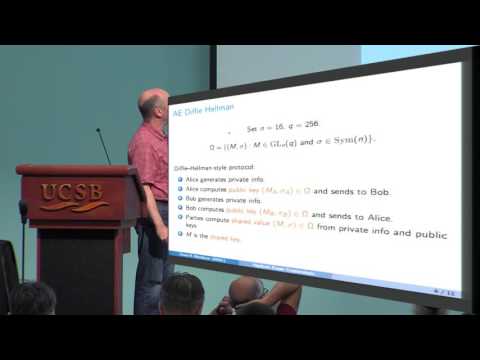 A Practical Cryptanalysis of the Algebraic Eraser