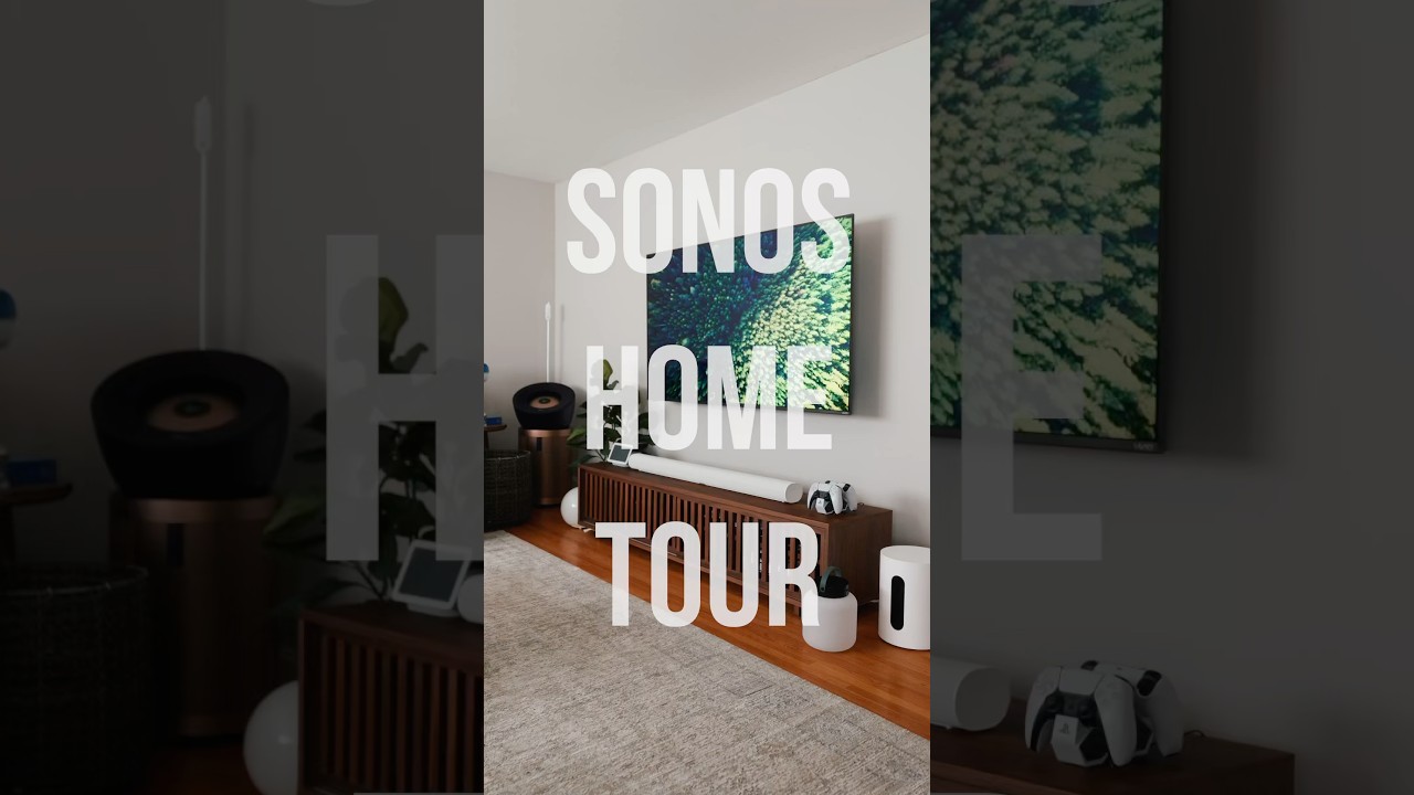 Home Sonos Tour #hometour #tech