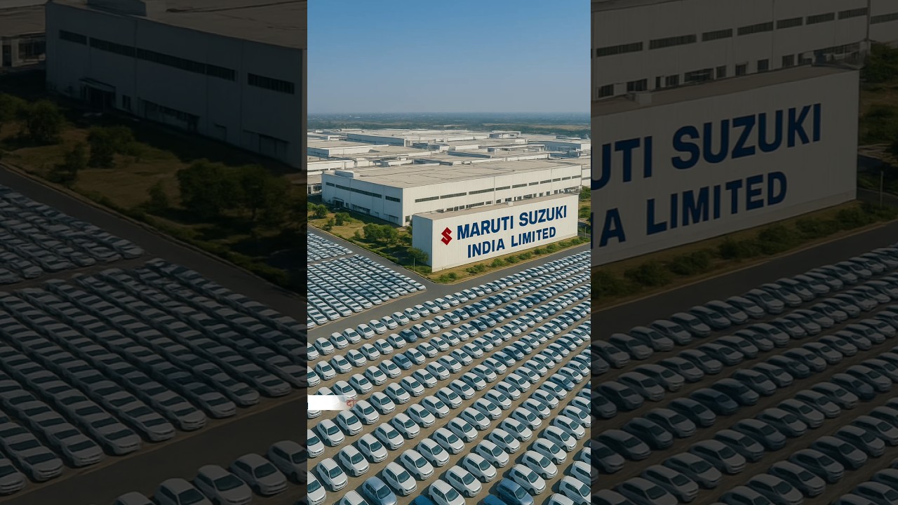 "India's Largest Car Plant π | Maruti Suzuki Gurugram Factory" #shorts #shortsfeed #facts