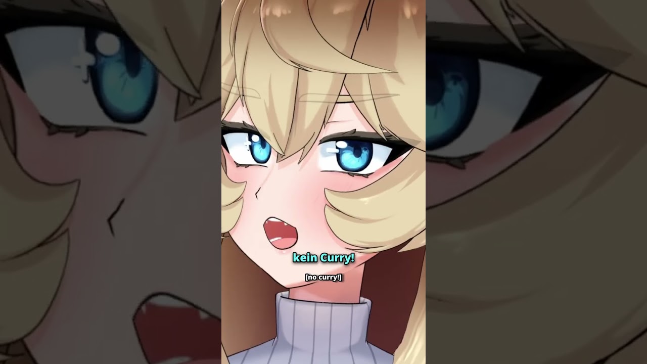 Lumi kämpft mit Currywurst! 😮 Kurioses Video von Gervtuber