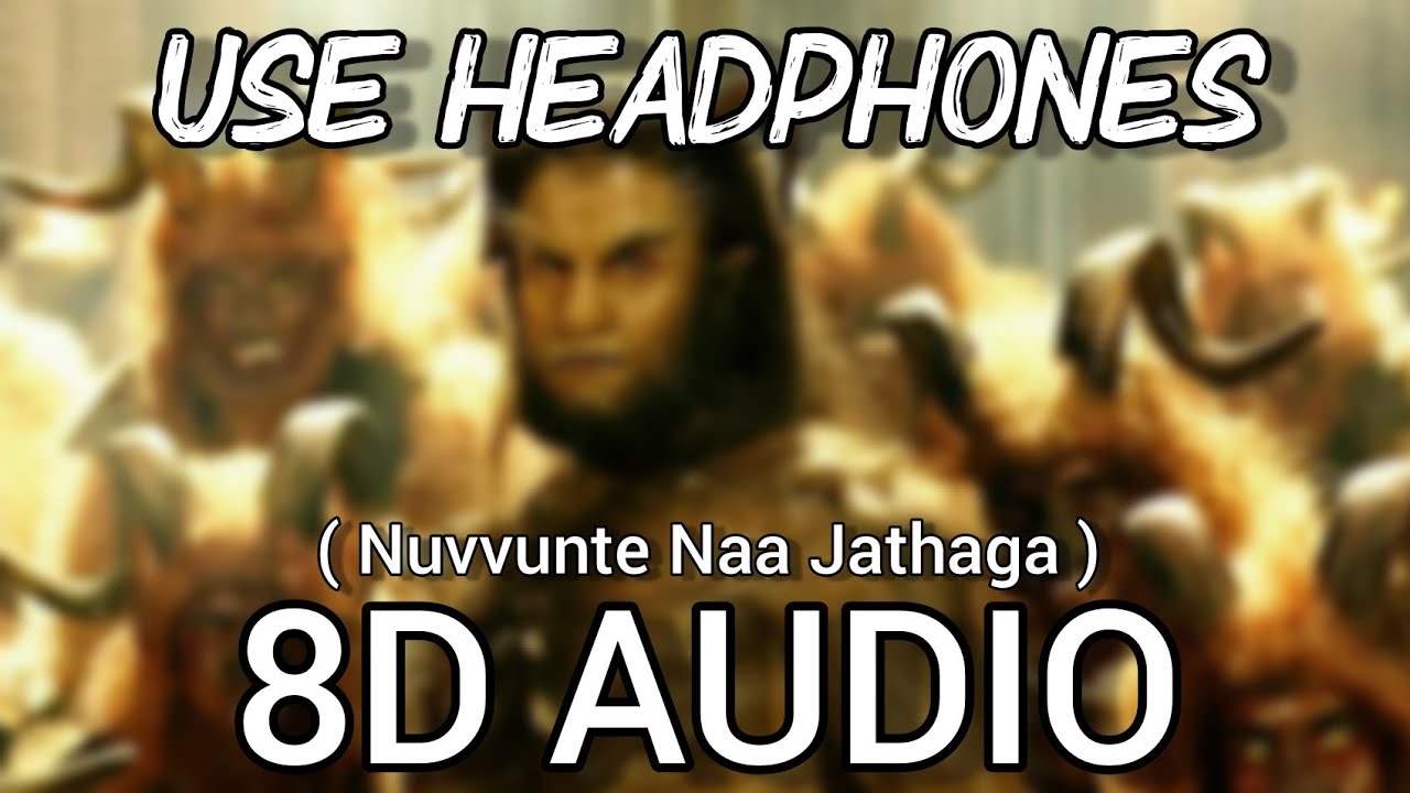 Nuvvunte Naa Jathagaa | 8D Audio | I - Manoharudu | Vikram, Amy Jackson | A.R. Rahman