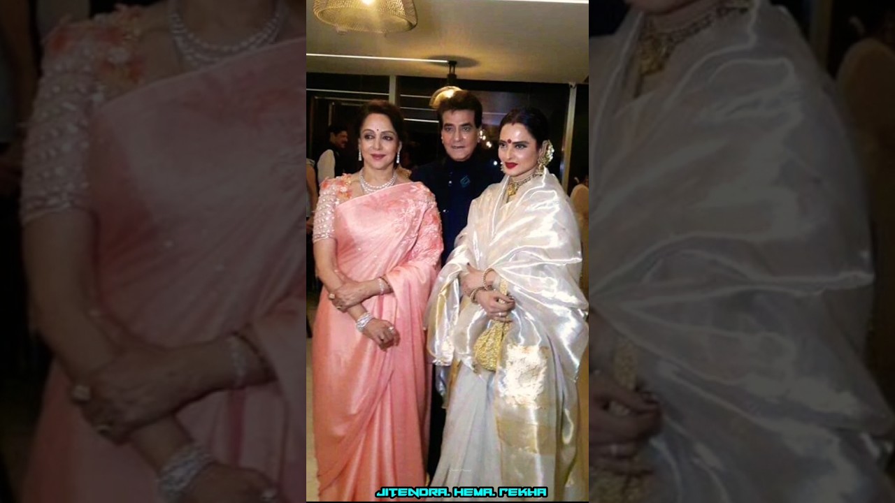 Jeetendra, Hema Malini & Rekha: Bollywood Icons 🎬