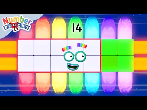 Colourful Maths 🔴🟠🟡🟢🔵🟣 | Numberblocks 1 Hour Compilation | 123 - Numbers Cartoon For Kids