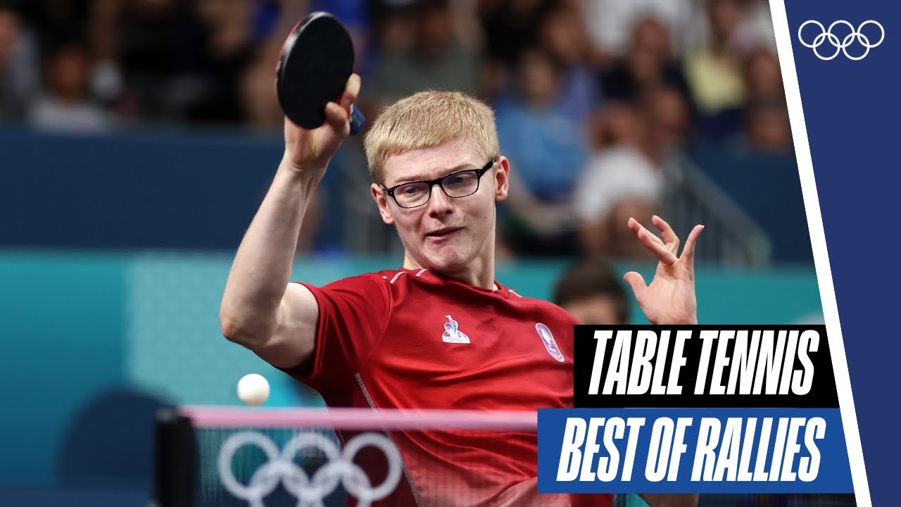 INCREDIBLE Table Tennis Rallies at #Paris2024 🏓 | Top Moments