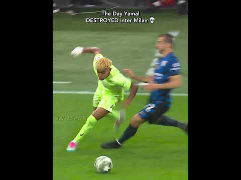 Yamal vs Inter Milan 😈🔥