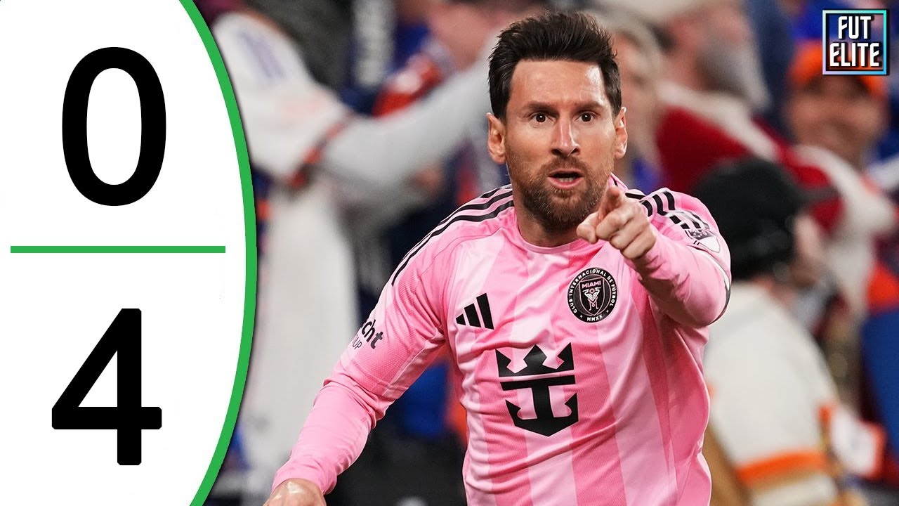 Lionel Messi 3A1G - Cincinnati vs Inter Miami 0-4 Extended Highlights & Goals 2025