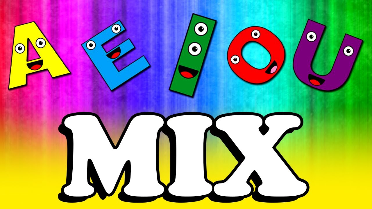 AEIOU Mix de Vogais - Crianças Inteligentes - JP Kids