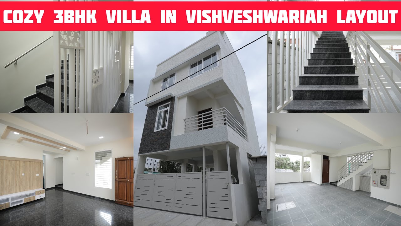 3BHK Duplex Villa 20x30 East Facing in Vishveshwariah Layout