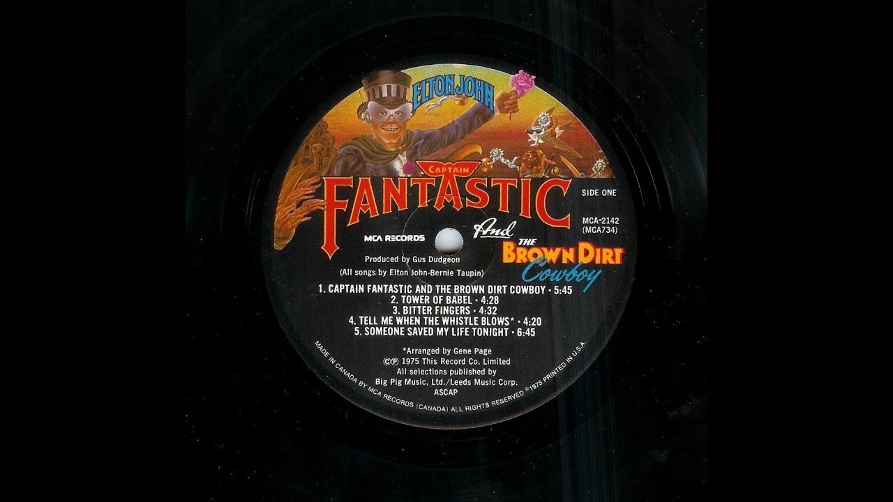 Elton John - Tell Me When the Whistle Blows (1974) 🎶