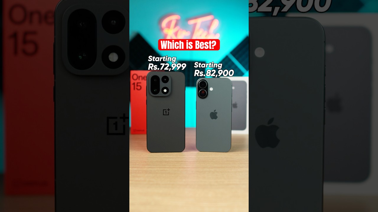 iPhone 17🔥 vs OnePlus 15💥: Which Is Better?