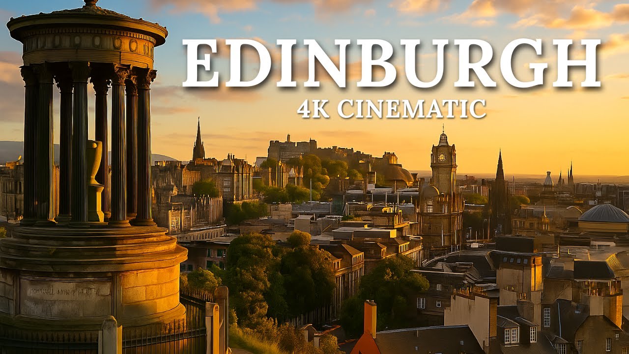 Edinburgh Old Town Walk in 4K 60fps 🎥
