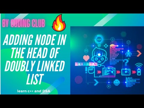 adding node in the head of doubly linked list #programming #shorts #youtube #c++