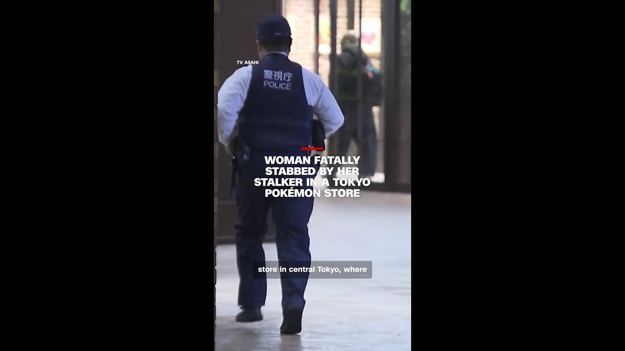 Woman fatally stabbed by her stalker in a Tokyo Pokémon store