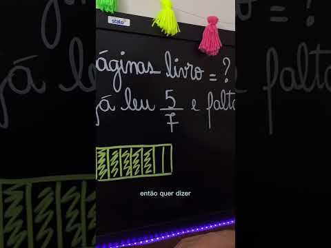 FRAÇÃO - PROBLEMA #math