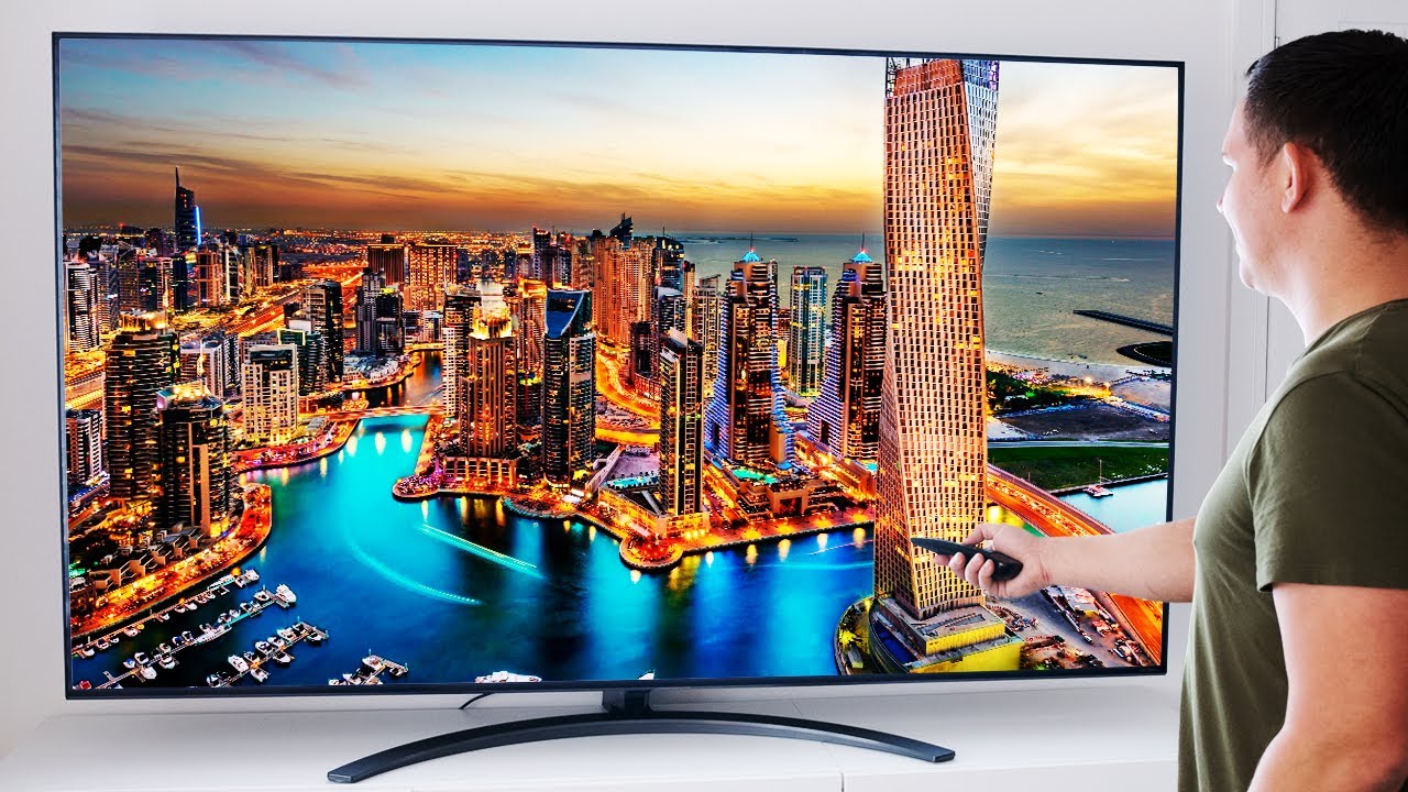 LG 75 QNED Mini LED TV (LG75QNED866QA) - Midrange 4K TV with Advanced Features