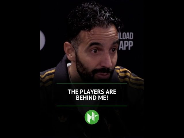 Ruben Amorim Claims Manchester United Players Still Support Him 👀