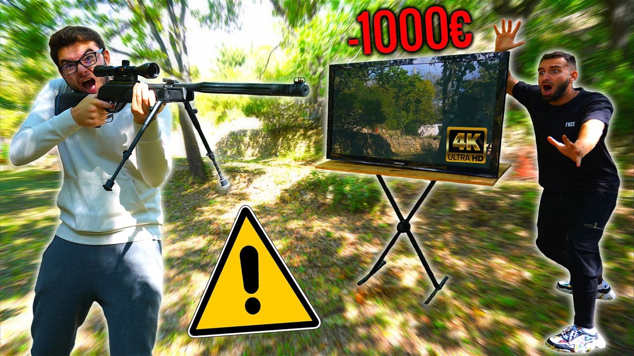 Casser des objets avec un sniper 🎯 (Crash Test)