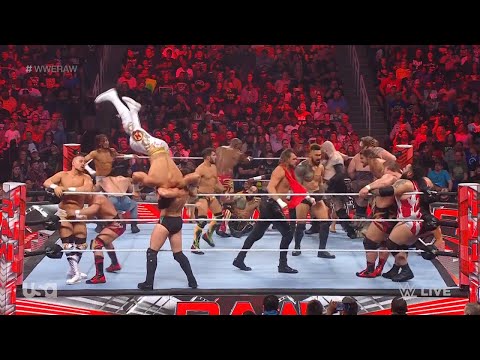 Intercontinental Championship Number One Contender's Battle Royal (1/2) - WWE RAW 15 May 2023