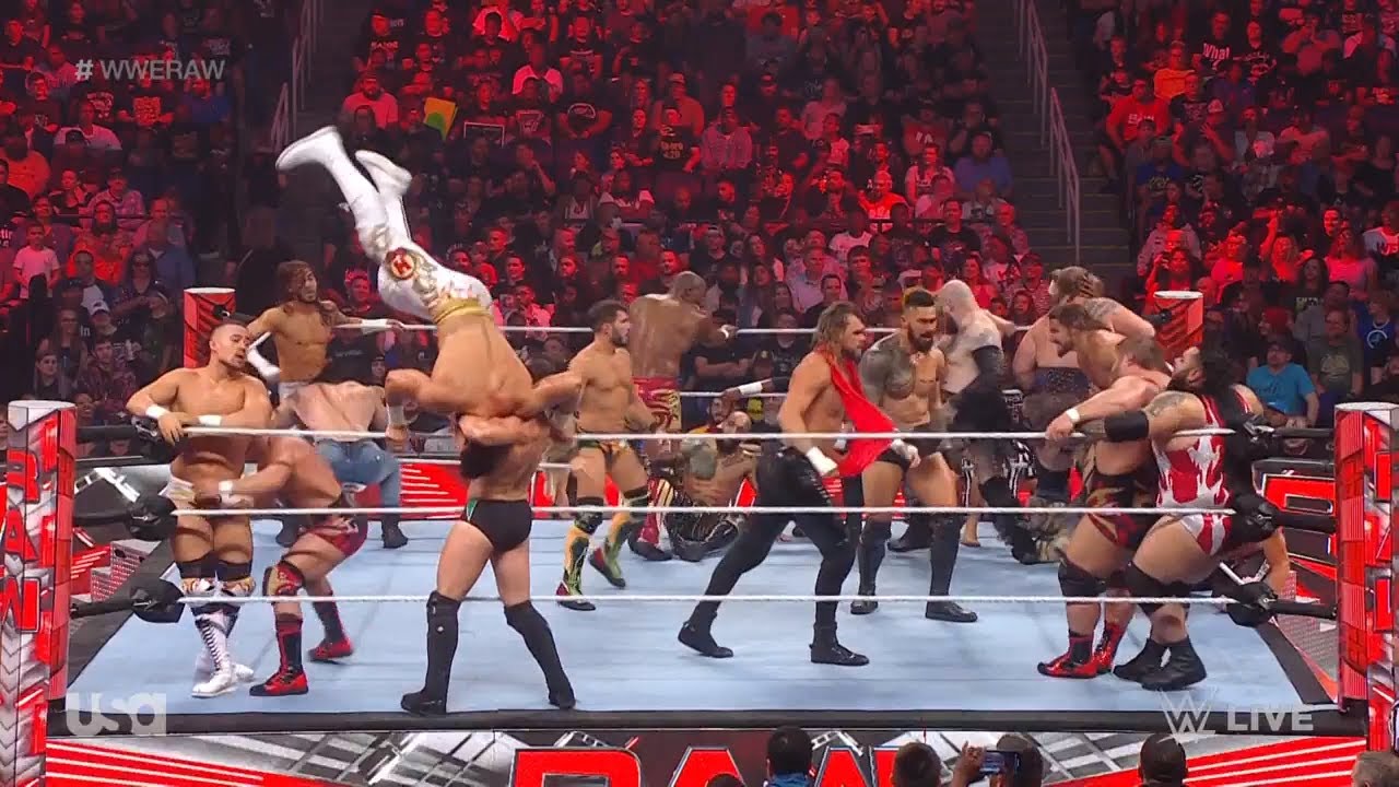 WWE RAW Highlights: Intercontinental Championship Number One Contender's Battle Royal (Part 1) - May 15, 2023