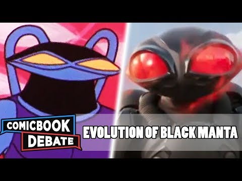 Evolution of Black Manta in Cartoons, Movies & TV in 9 Minutes (2018)