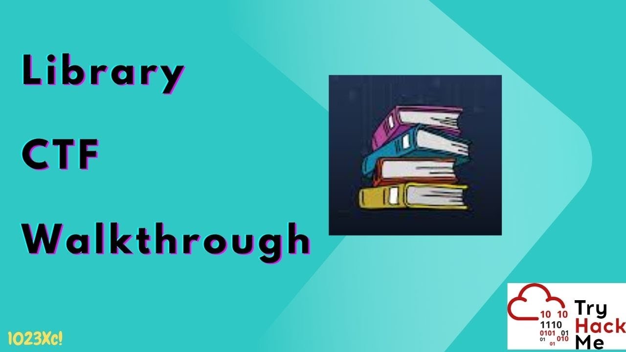Library CTF Walkthrough on TryHackMe 📚