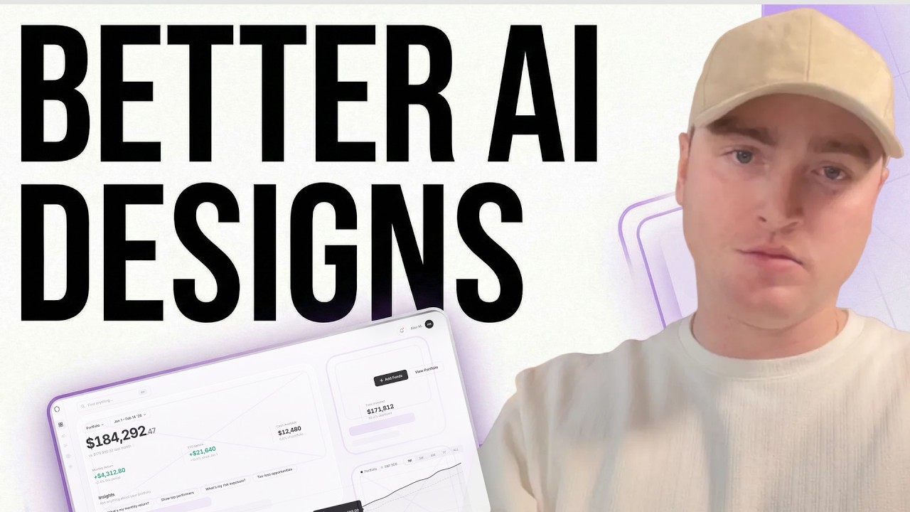 AI Design Finally Looks Good (It's Not About the Prompt)