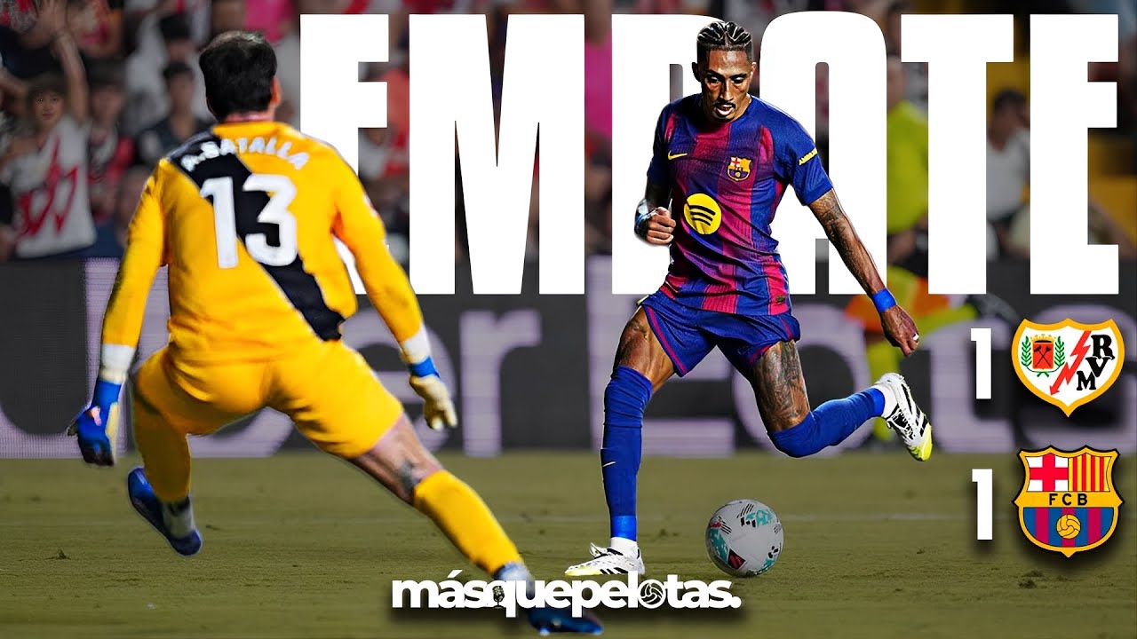 ¡Joan García Rescata al Barça en Vallecas con una Gran Salvada! ⚽️