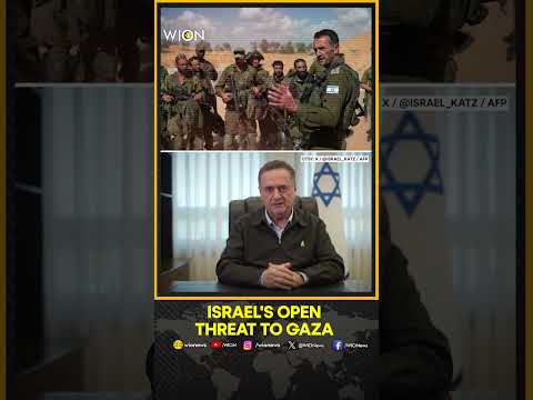 Israeli Defence Minister Katz Threatens To Operate With Full Force' In More Parts Of Gaza | WION