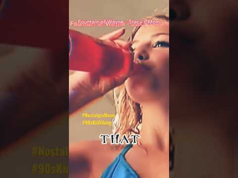 Fountains of Wayne - Stacy's Mom #ytshorts #shortvideo #nostalgic #90skidvibing