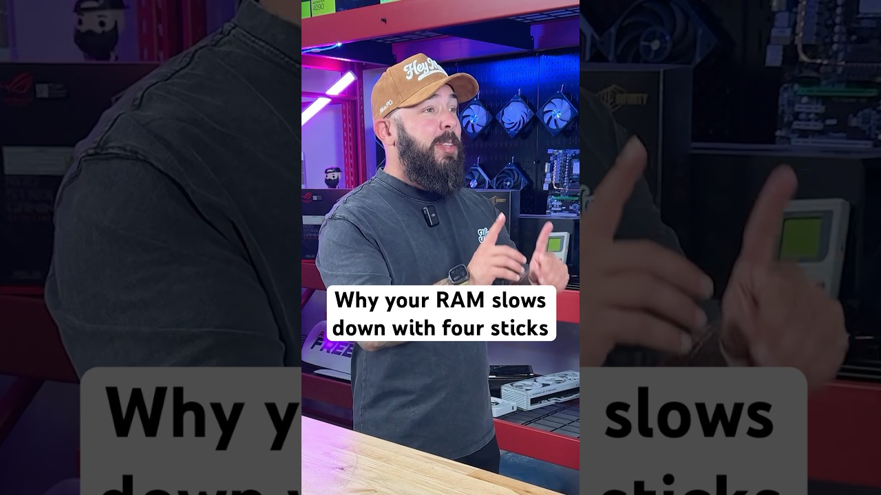 Do Four RAM Sticks Impact Performance? 🧠