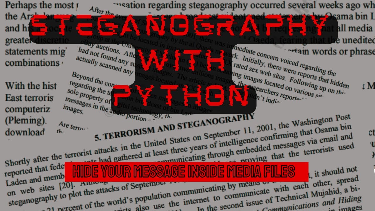 Learn How to Hide Secrets with Python Steganography Code 🔒