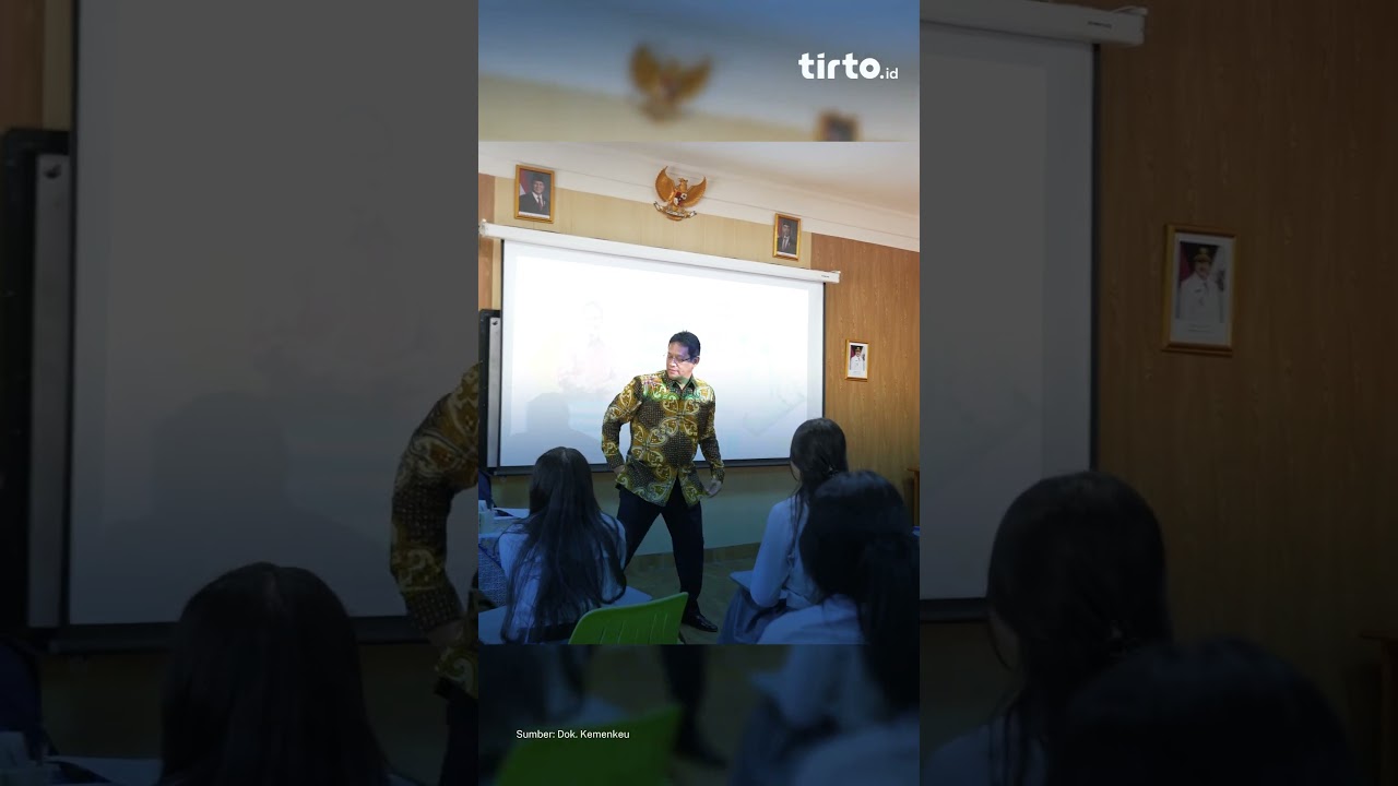 Menteri Keuangan Purbaya Ngajar di SMAN 3 Jakarta ๐