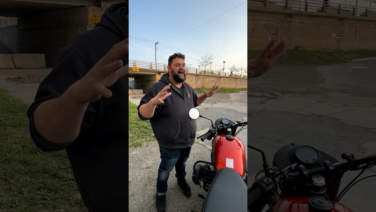 Explore the Unique Payload of the Pink-Orange Motorcycle 🏍️