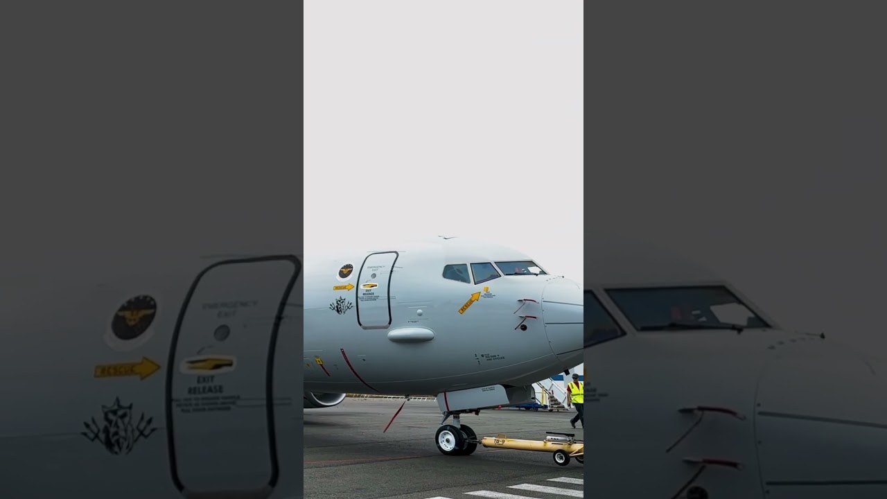 German Navy's First P-8A Poseidon Leaves Factory ✈️