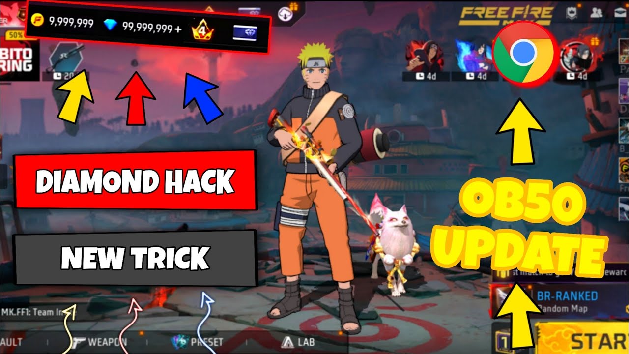 FREE FIRE DIAMOND HACK || FREE FIRE NEW MOD MENU OB50 || UNLIMITED DIAMOND SCRIPT MOD APK 2025