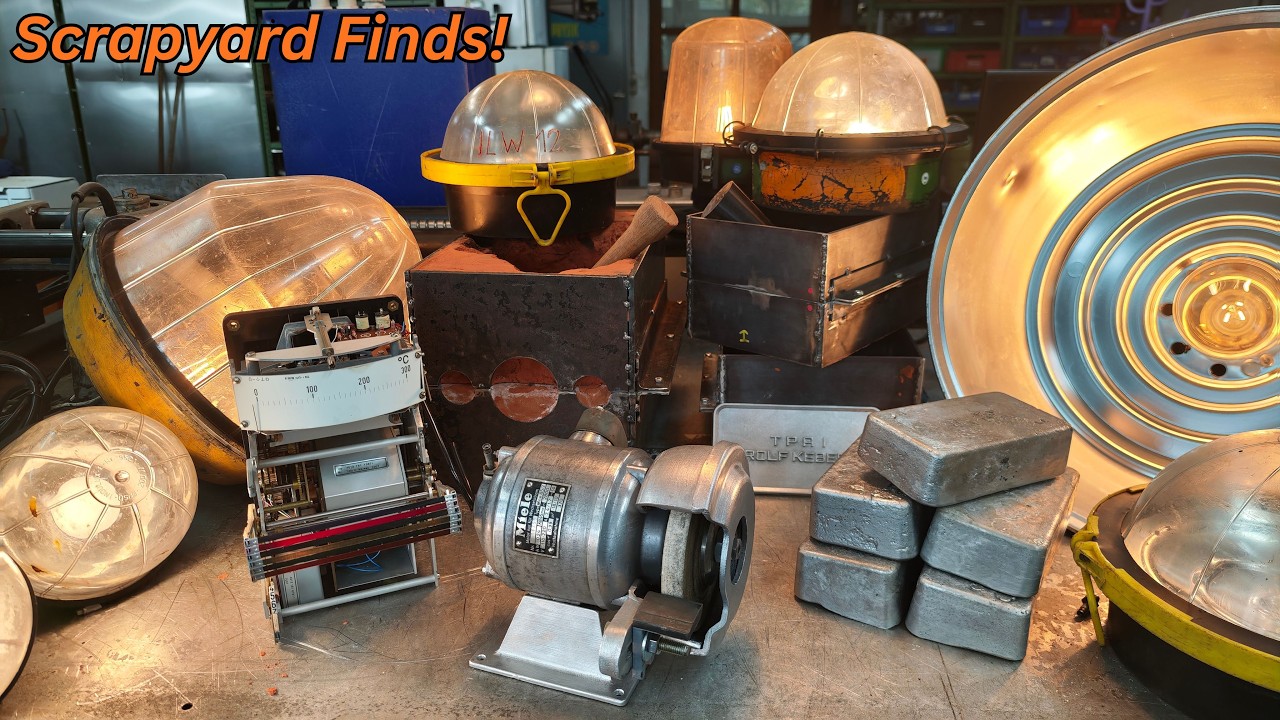 Amazing Scrapyard Finds & Repair Challenge! 🔧