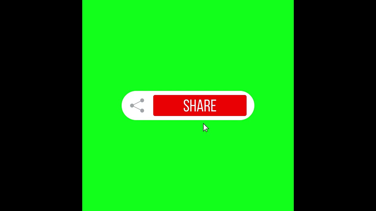 Share Button Green Screen #short #overlay #template