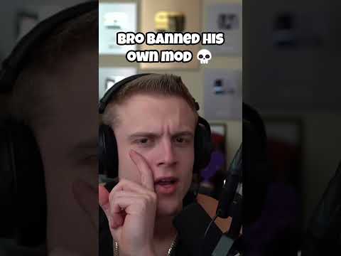 Joe Bartolozzi bans his own mod #twitch