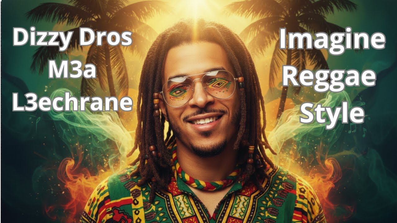 Dizzy DROS - m3a l3echrane (Reggae Remix 2025) | Moroccan Meets Reggae 🌴