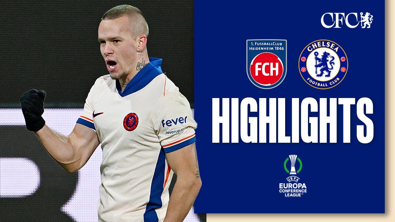Chelsea 2-0 Heidenheim | Conference League Highlights ⚽