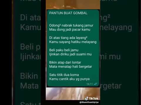 pantun untuk pacar