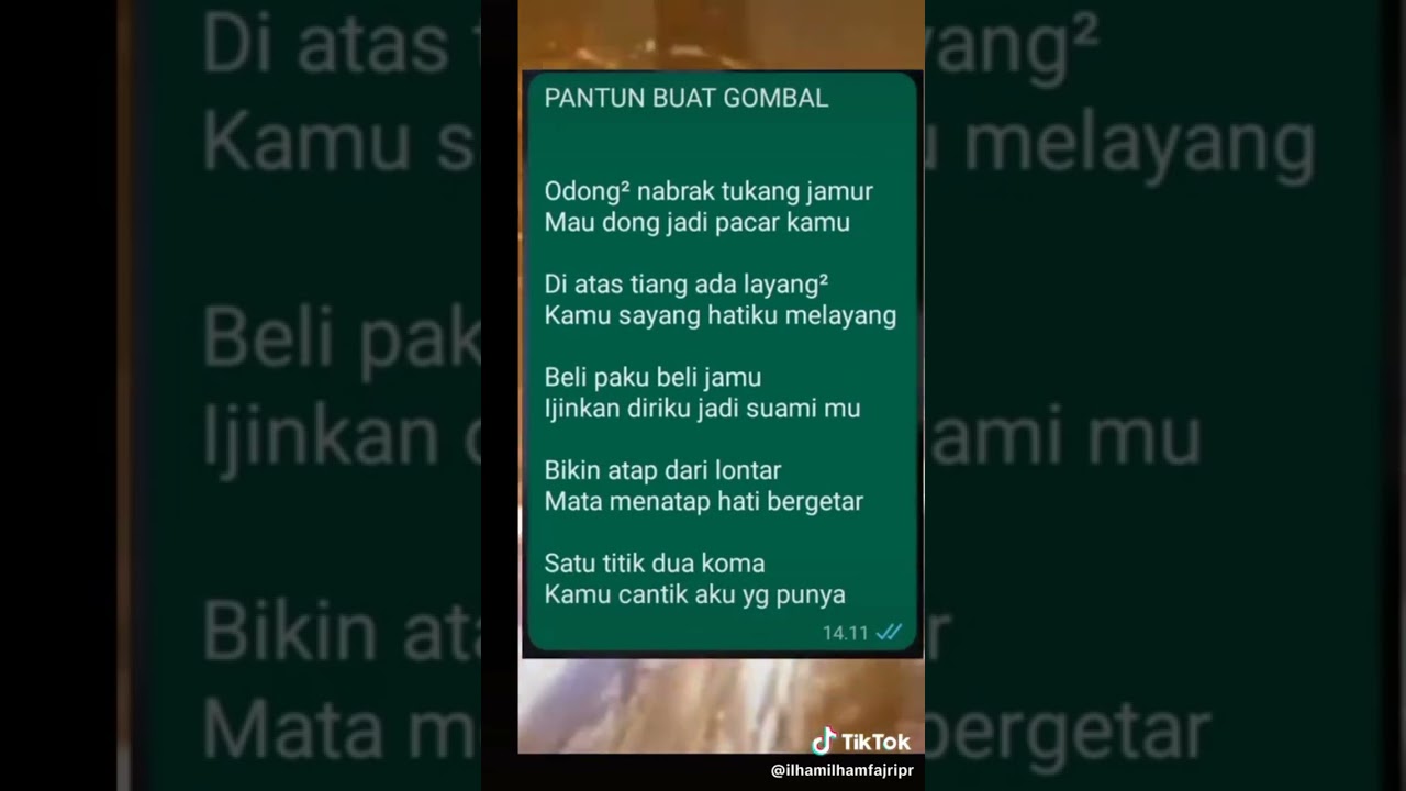 Pantun Romantis untuk Pacar 💖