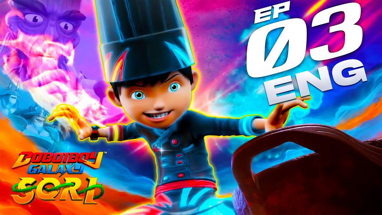 BoBoiBoy Galaxy SORI - Episode 03 (English Dub) | The Ultimate Recipe