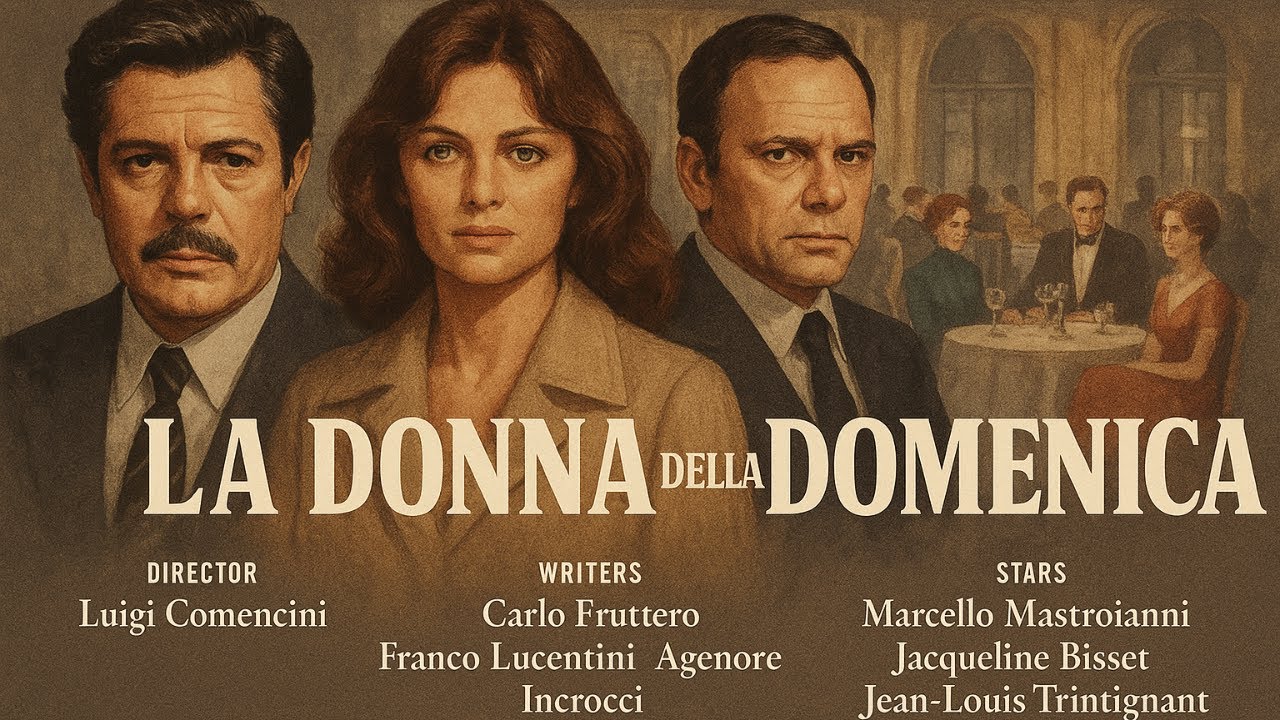Mastroianni indaga nella Torino bene | La donna della domenica (1975) | Film Giallo