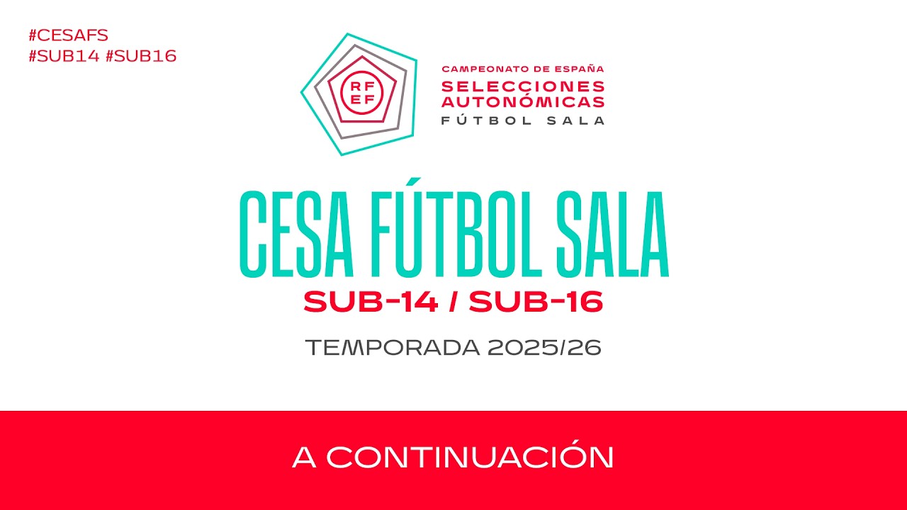 19 Castilla y León vs Ceuta - Sub16 Futsal 🔴