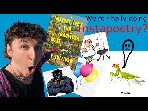 What's the deal with this LITERARY INSTAPOETRY?