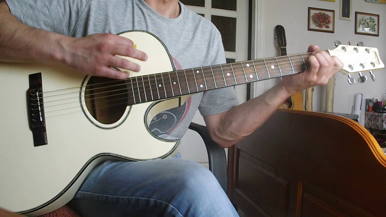 Группа крови (Кино) — Washburn EA Cover 🎸