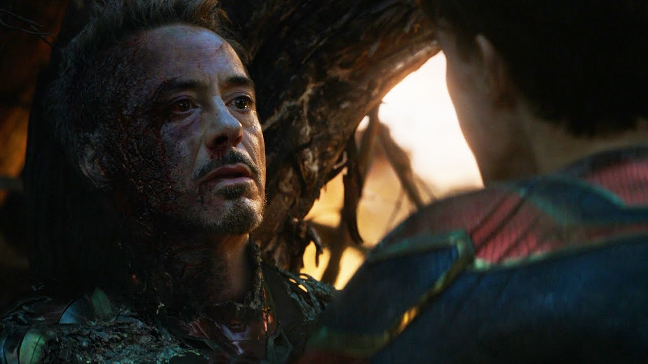 Трагическая смерть Железного человека в финале Мстителей (2019) ⚡