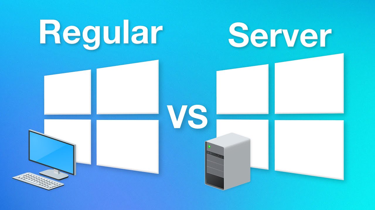 Windows Server vs Regular Windows: Key Differences