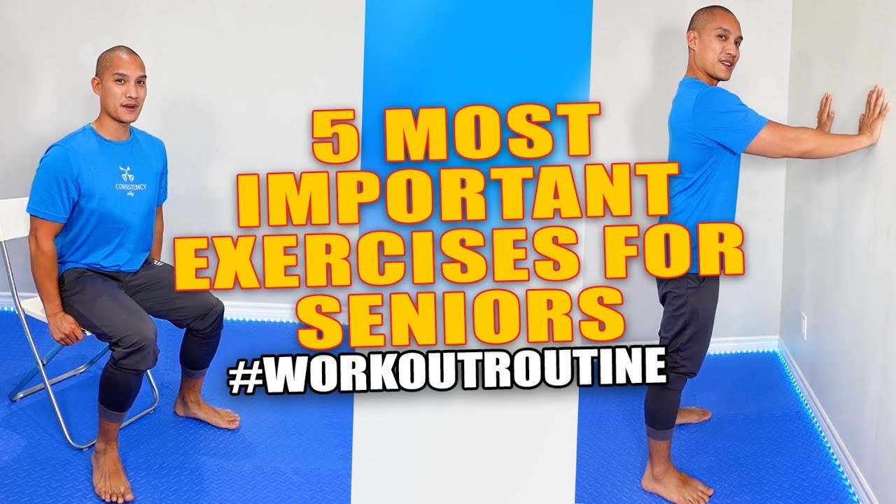 5 Top 5 Exercises for Seniors & Older Adults 🧓
